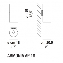 ARMONIA AP 18 KINKIET VISTOSI